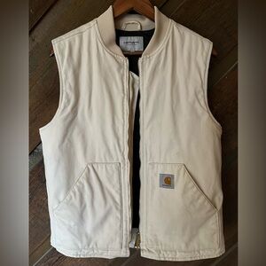 Carhartt WIP Men’s Vest Cream Color Medium